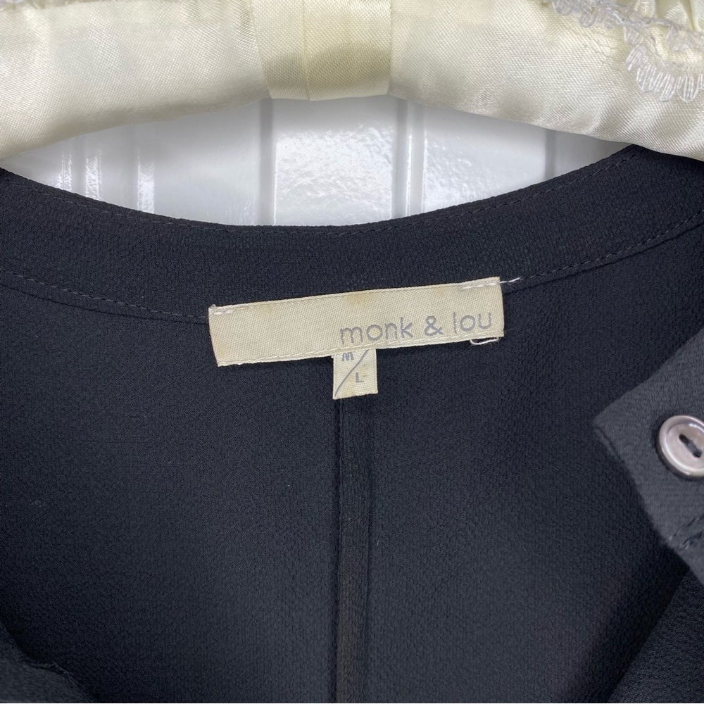 Monk & Lou Black Tunic Dress - Picture 3 of 10